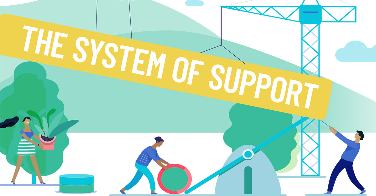 The system of support