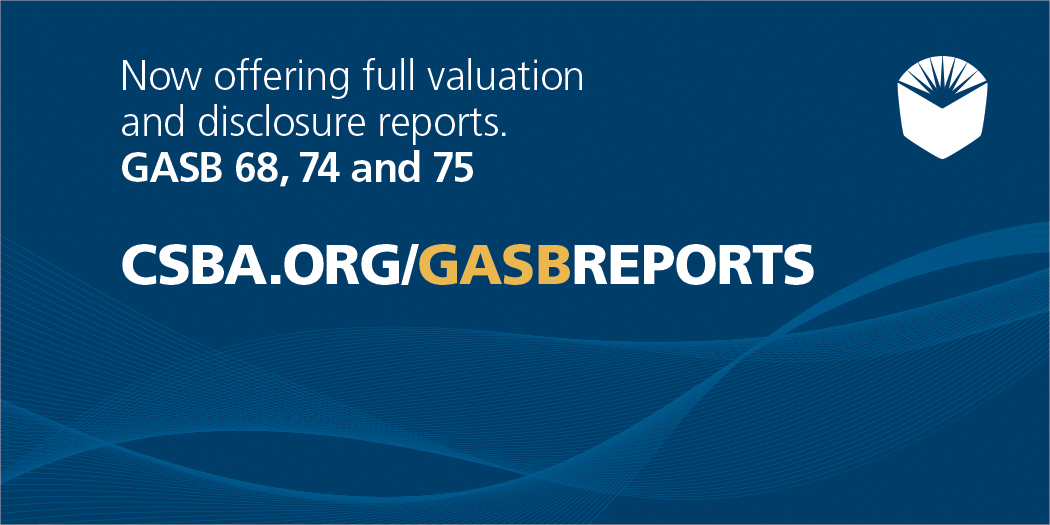 CSBA Newsletter: GASB Advertisement