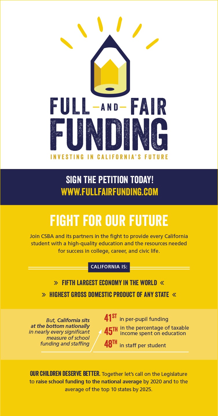 CSBA Ad: Full Fair Funding