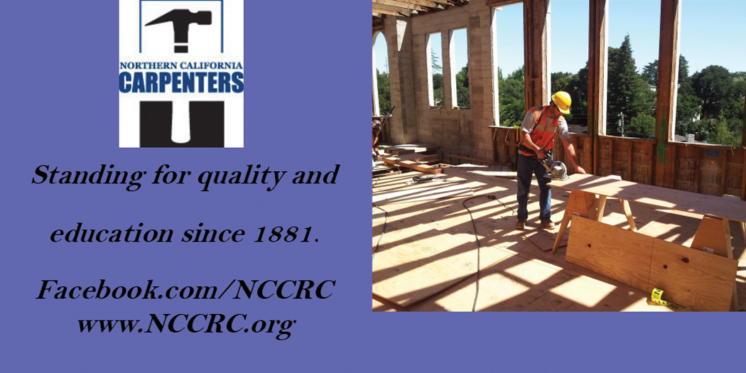 CSBA Newsletter: Northern California Carpenters Advertisement