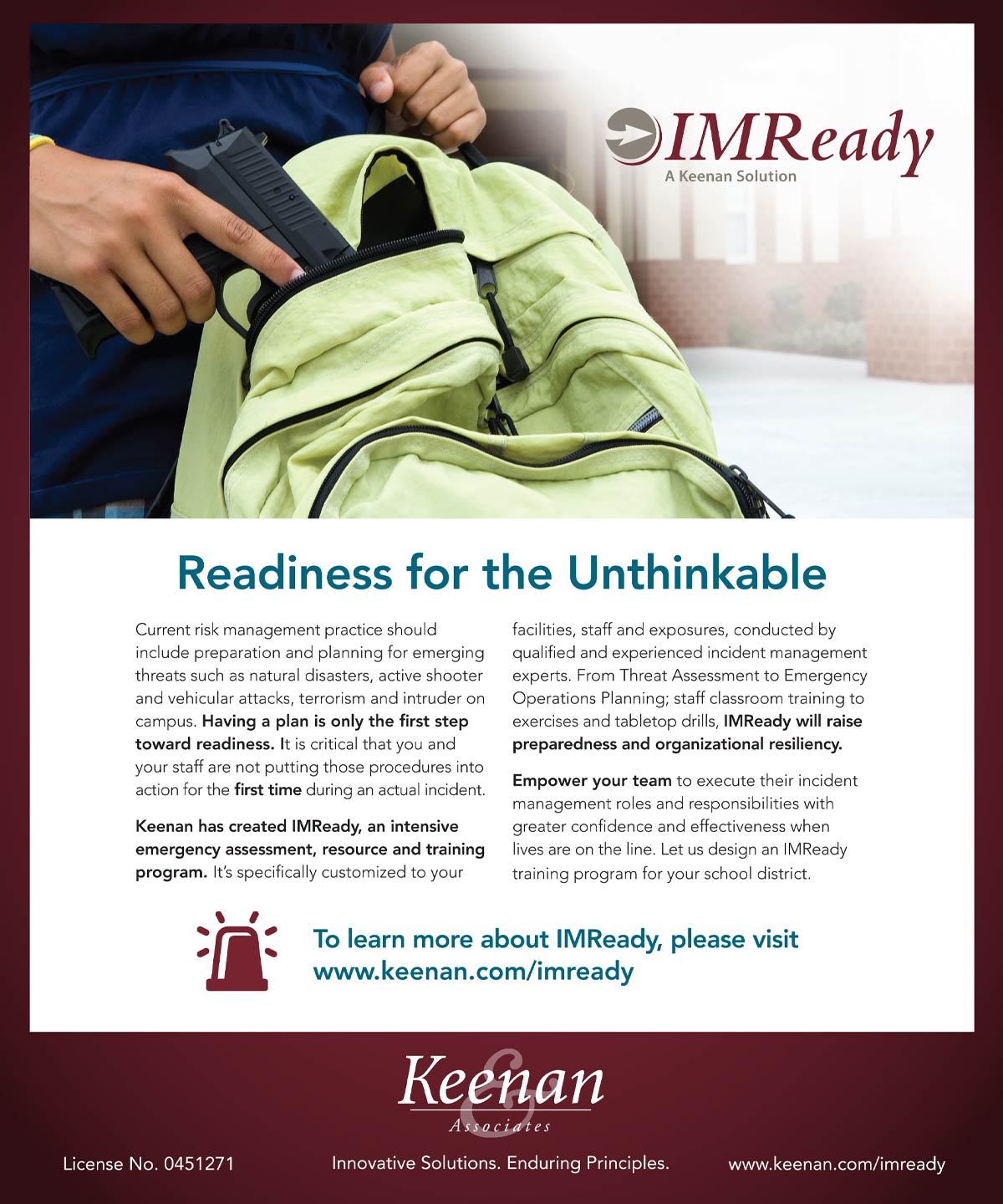 Keenan Associates Advertisement
