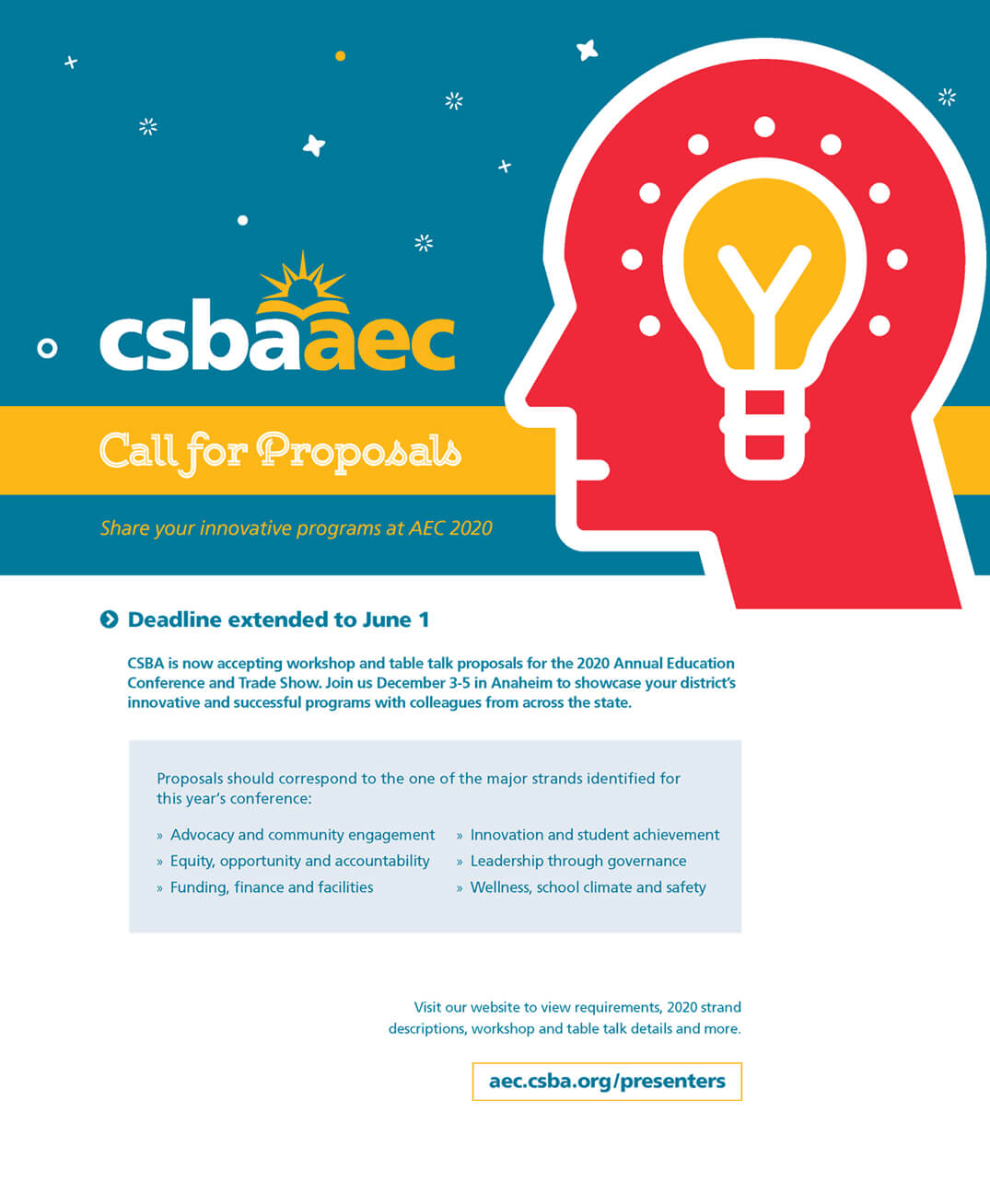 CSBA AEC Advertisement