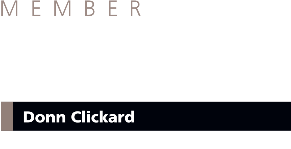 Members Profile Donn Clickard