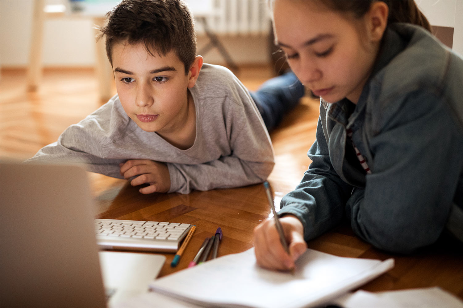 Students working from home under Family Educational Rights and Privacy Act