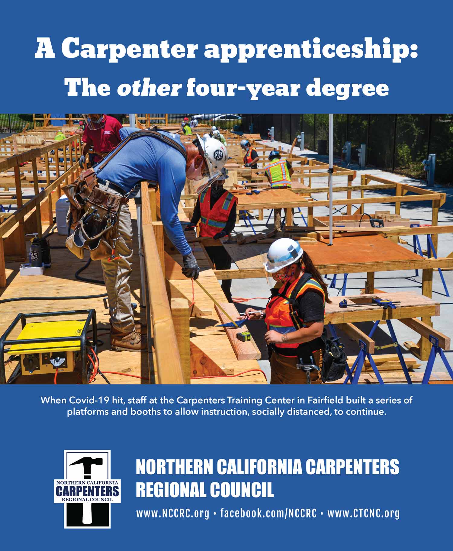 Northern California Carpenters Regional Council Advertisement