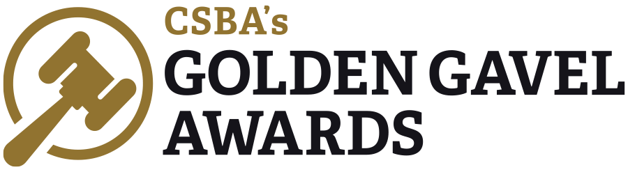 CSBA's Golden Gavel Awards logo