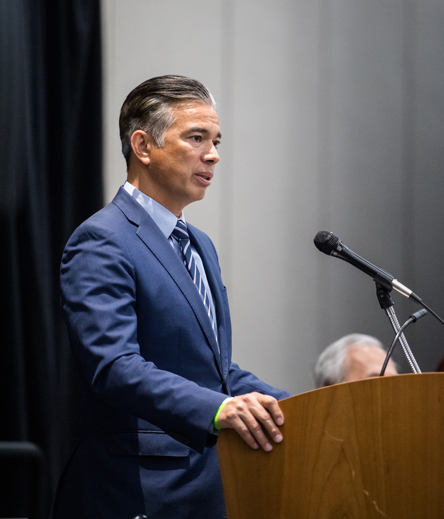 California Attorney General Rob Bonta presents in the session “How Do We Respond to Hate Crimes in California?”