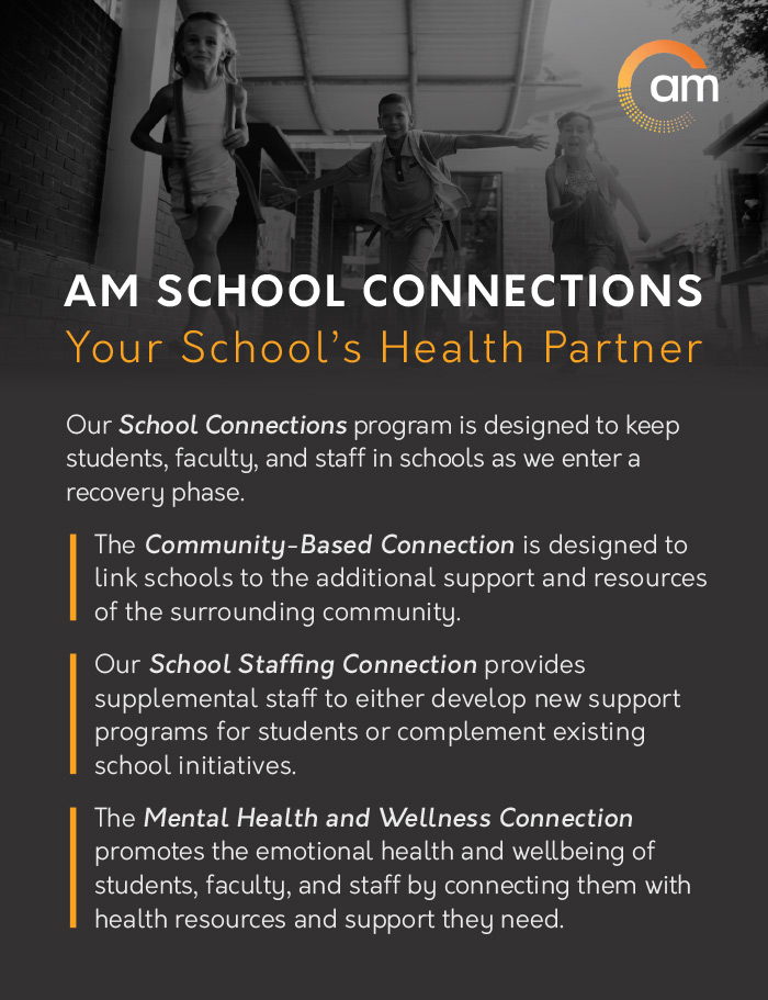 AM School Connections Advertisement