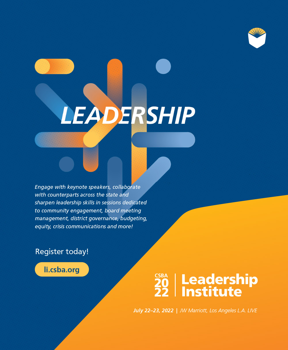 CSBA 2022 Leadership Institute Advertisement
