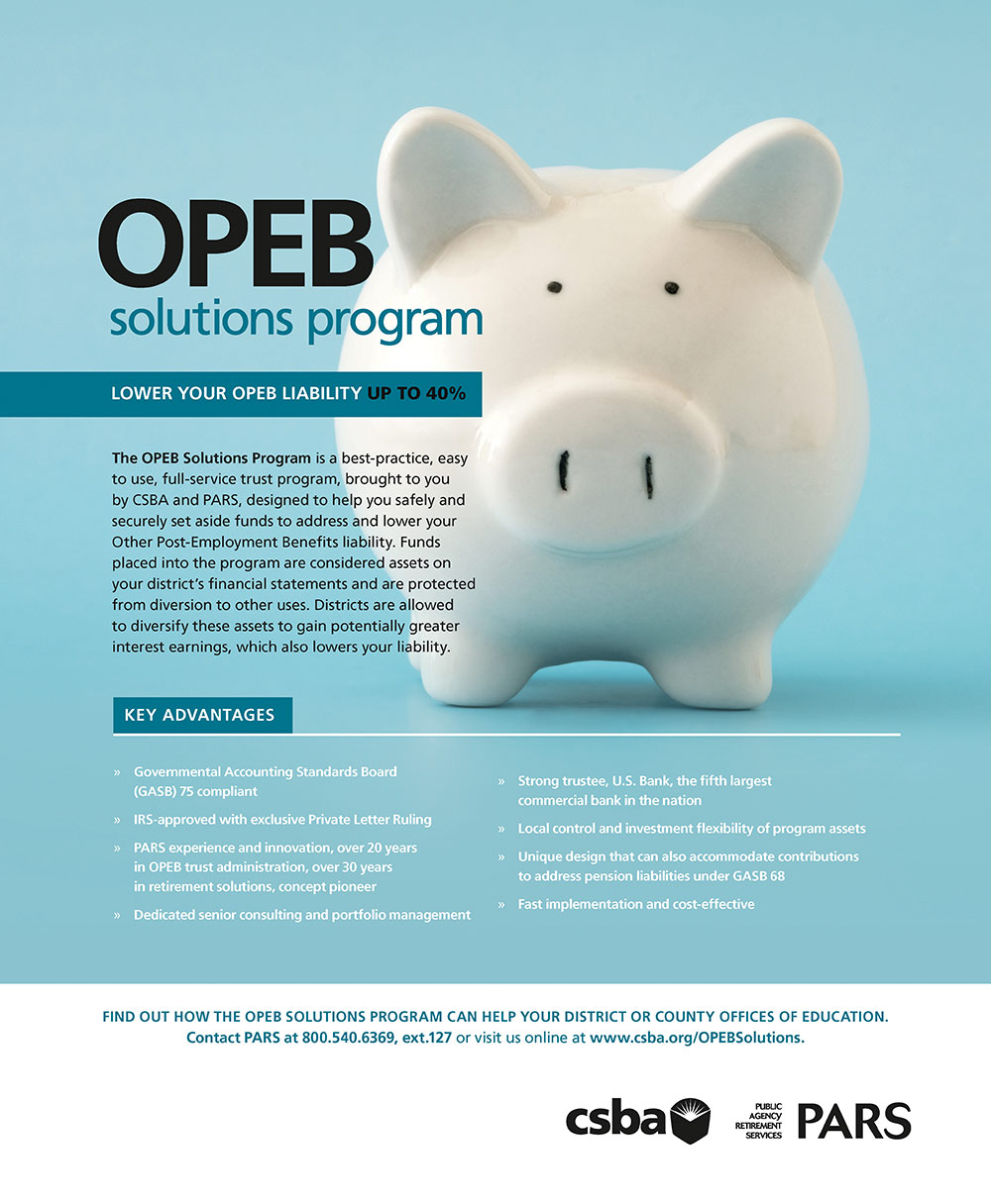 OPEB Solutions Program Advertisement