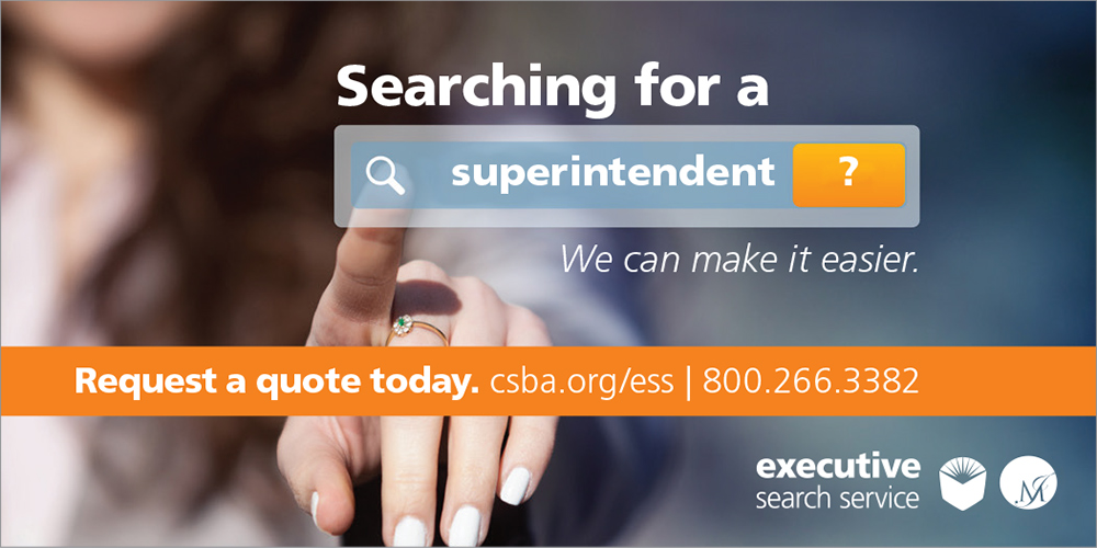 CSBA Executive Search Service Advertisement