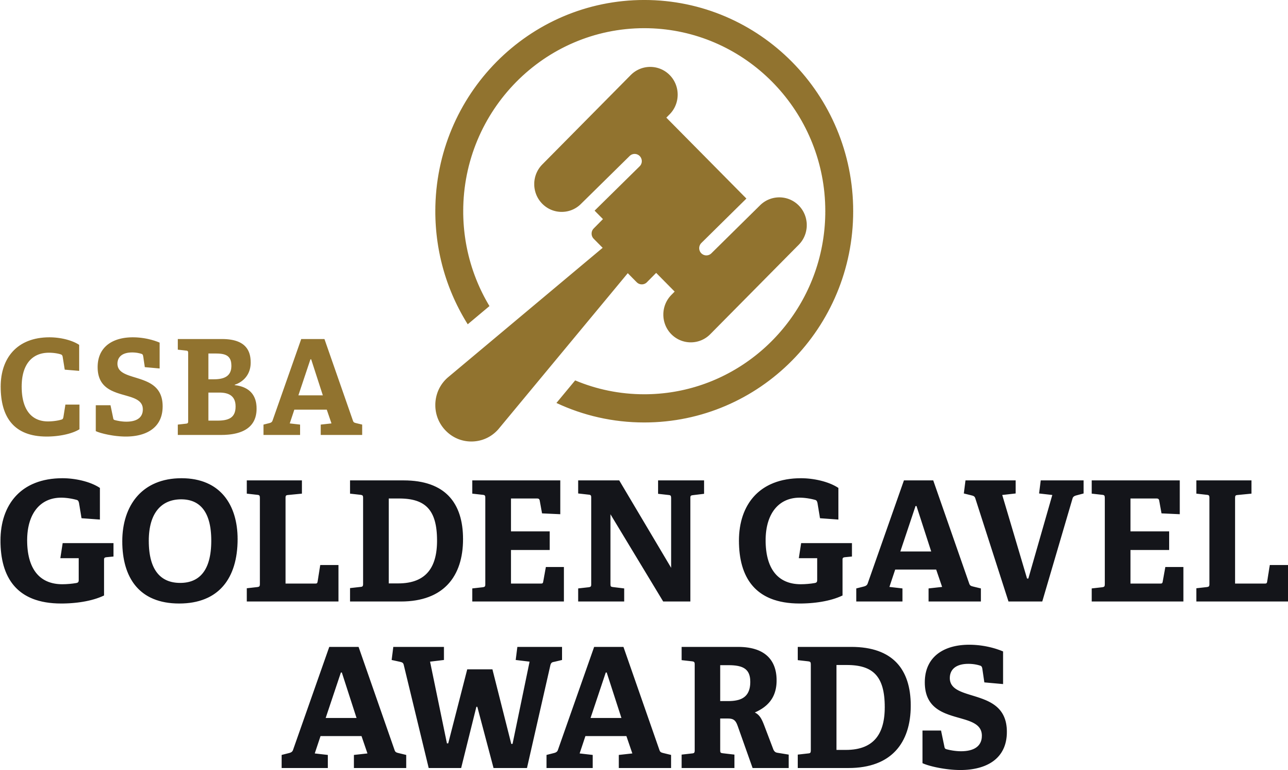 CSBA Golden Gavel Awards logo
