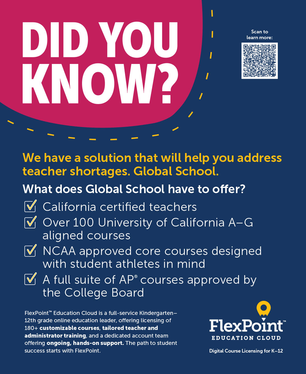 FlexPoint Education Cloud Advertisement