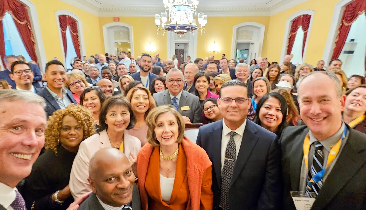 attendees of the 2024 ACSA-CSBA Coast2Coast Federal Advocacy Trip