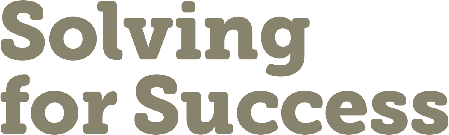 Solving for success