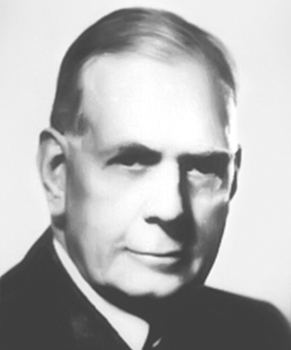 black and white headshot of Orton Darnall