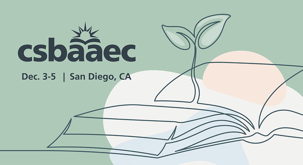 Event graphic for CSBA AEC, December 3–5 in San Diego, CA.
