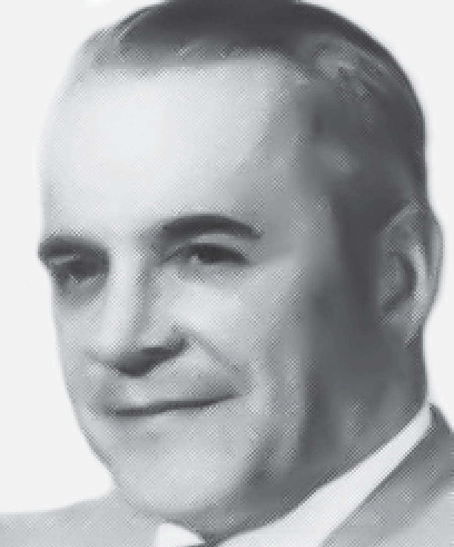 black and white headshot of Carl B. Munck