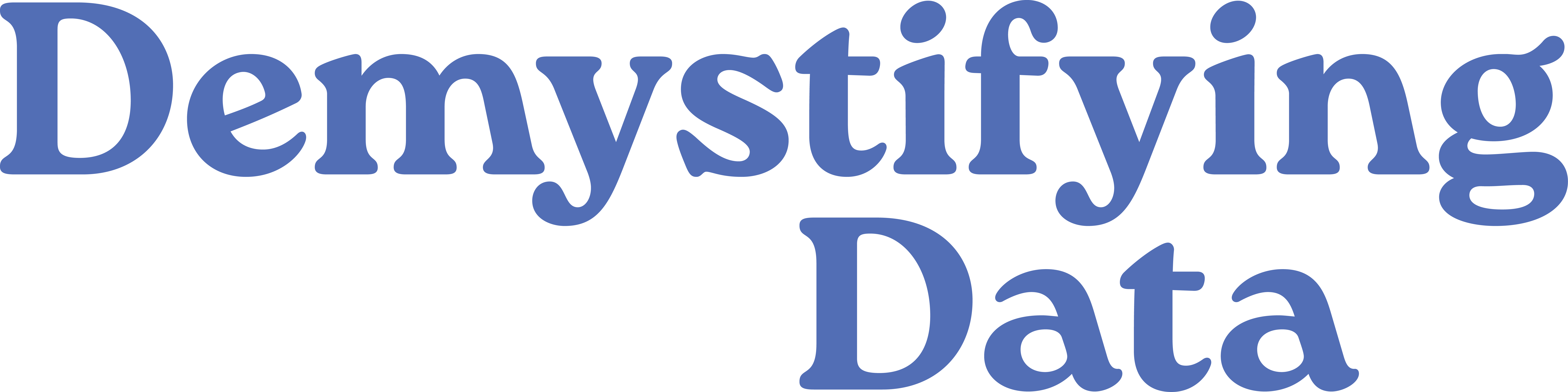 Demystifying Data